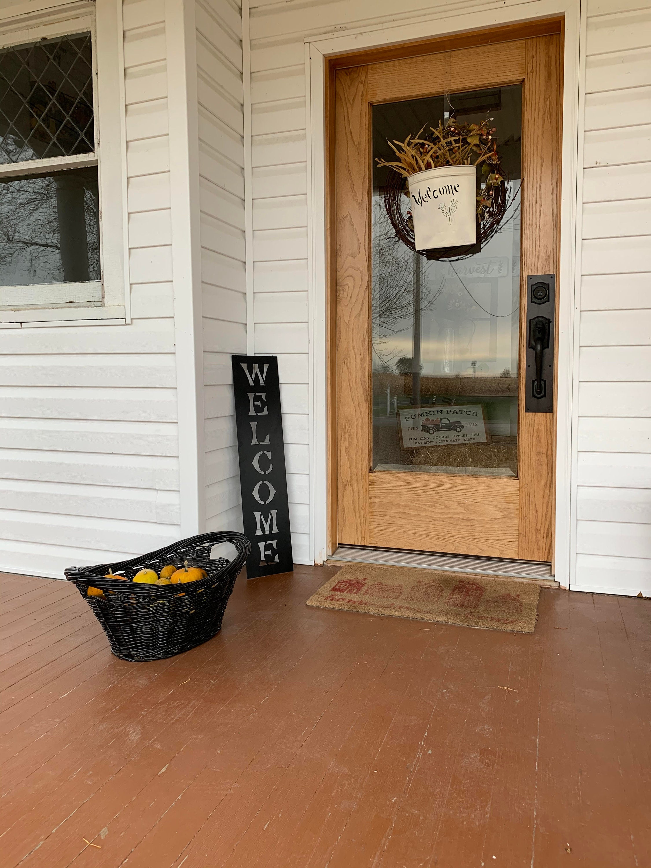 Vertical Metal Welcome Sign - Etsy India