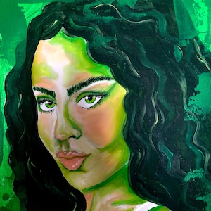 Charli XCX Painting