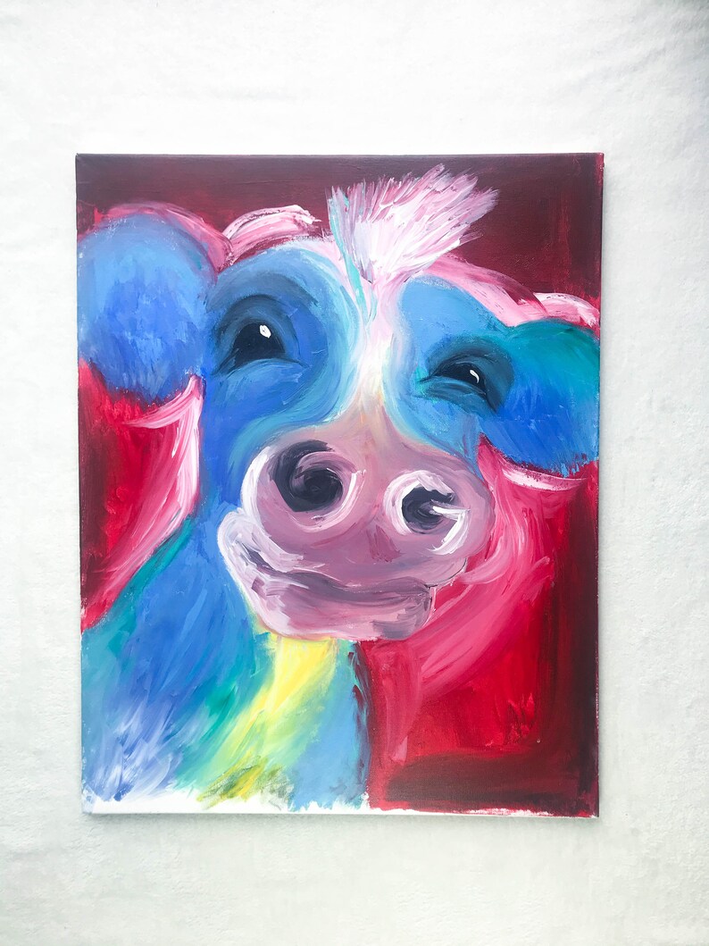 Abstract Cow Painting 3