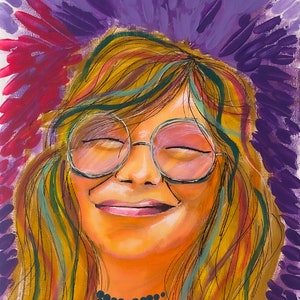 Janis Joplin Print