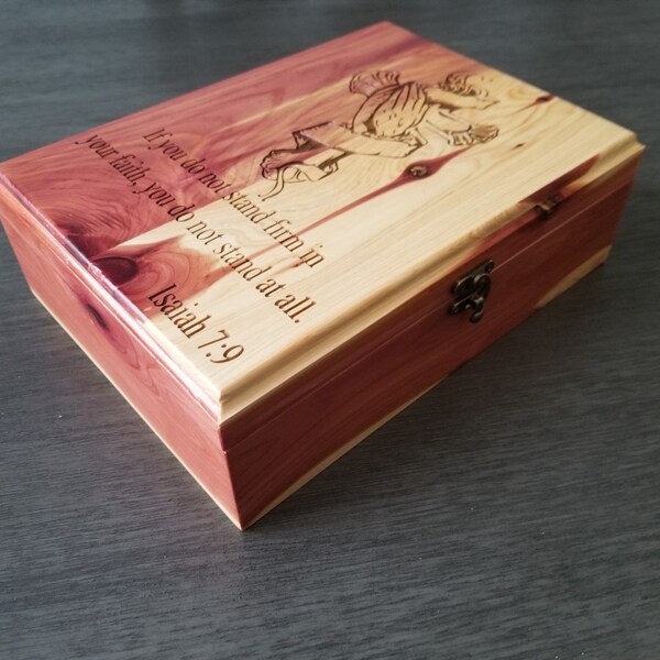 Red Cedar Box Etsy