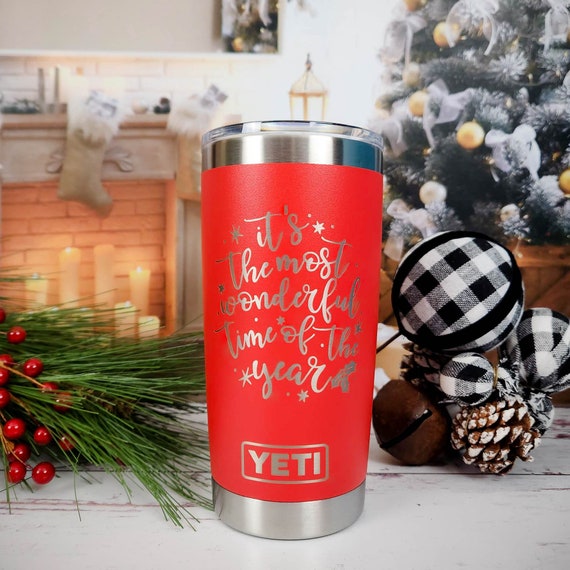 Christmas Engraved YETI Rambler Tumbler Christmas Tumbler 