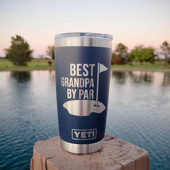 Best Grandpa Ever Engraved YETI Tumbler