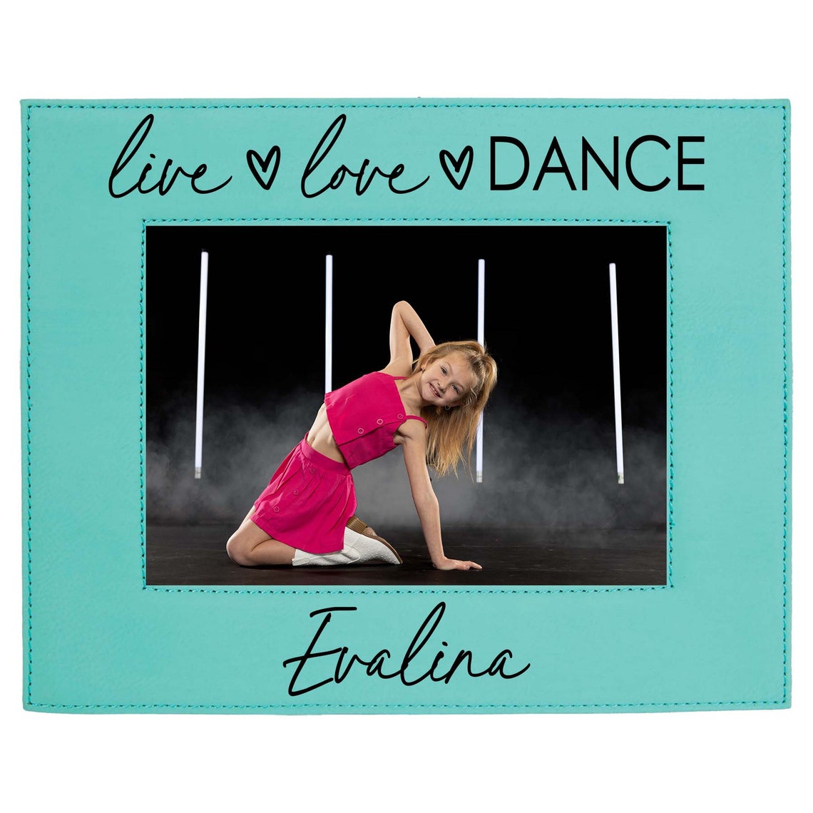 Live Love Dance Custom Engraved Picture Frame | Personalized Dance ...