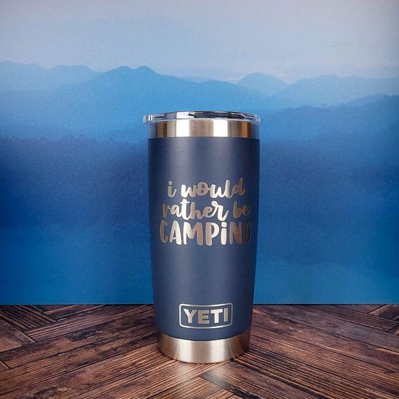 Laser Engraved Coffee Lovers YETI® or Polar Camel Insulated Tumbler