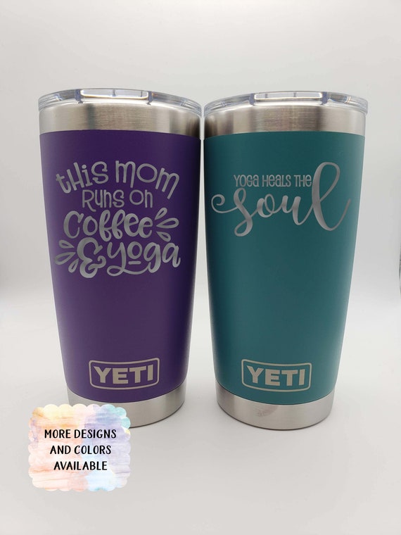 YETI Rambler 30 oz Tumbler w/Magslider Lid 1-River Green & 1-Aquifer Blue