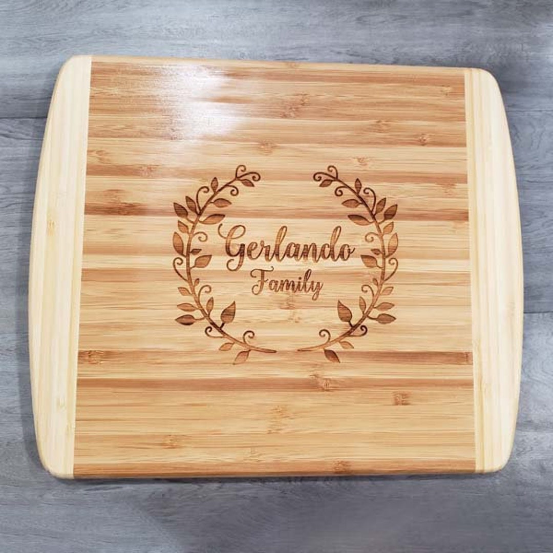 Custom Engraved Cutting Board Personalized Cutting Board Personalized
