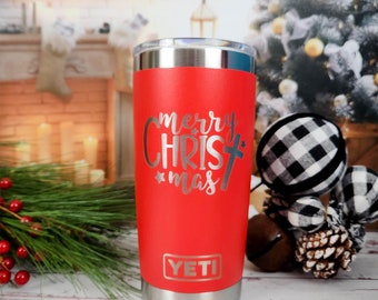 Merry Christmas Yeti Coffee Mug by anertek