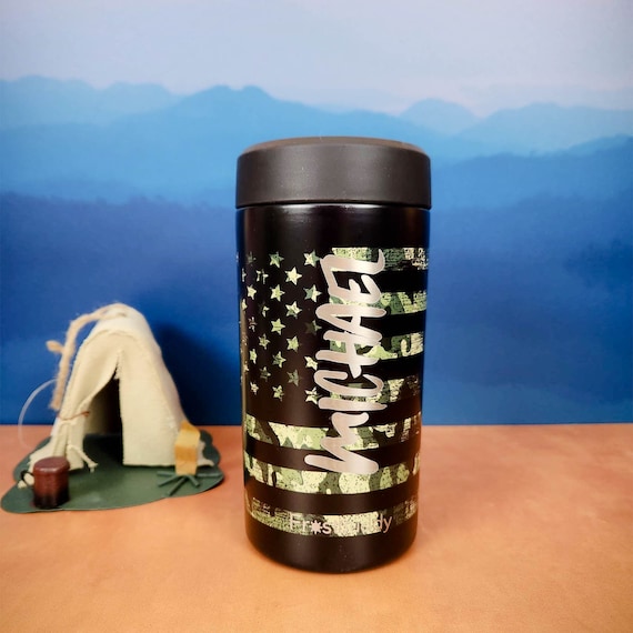 Personalized Engraved Frost Buddy Universal Can Cooler Insulated