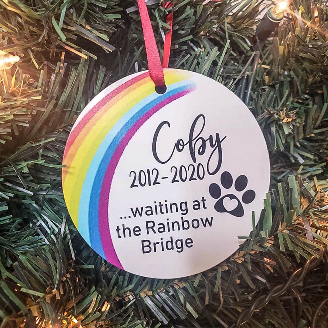 Personalized I Wish The Rainbow Bridge Had Visiting Hours Pets Memorial ...