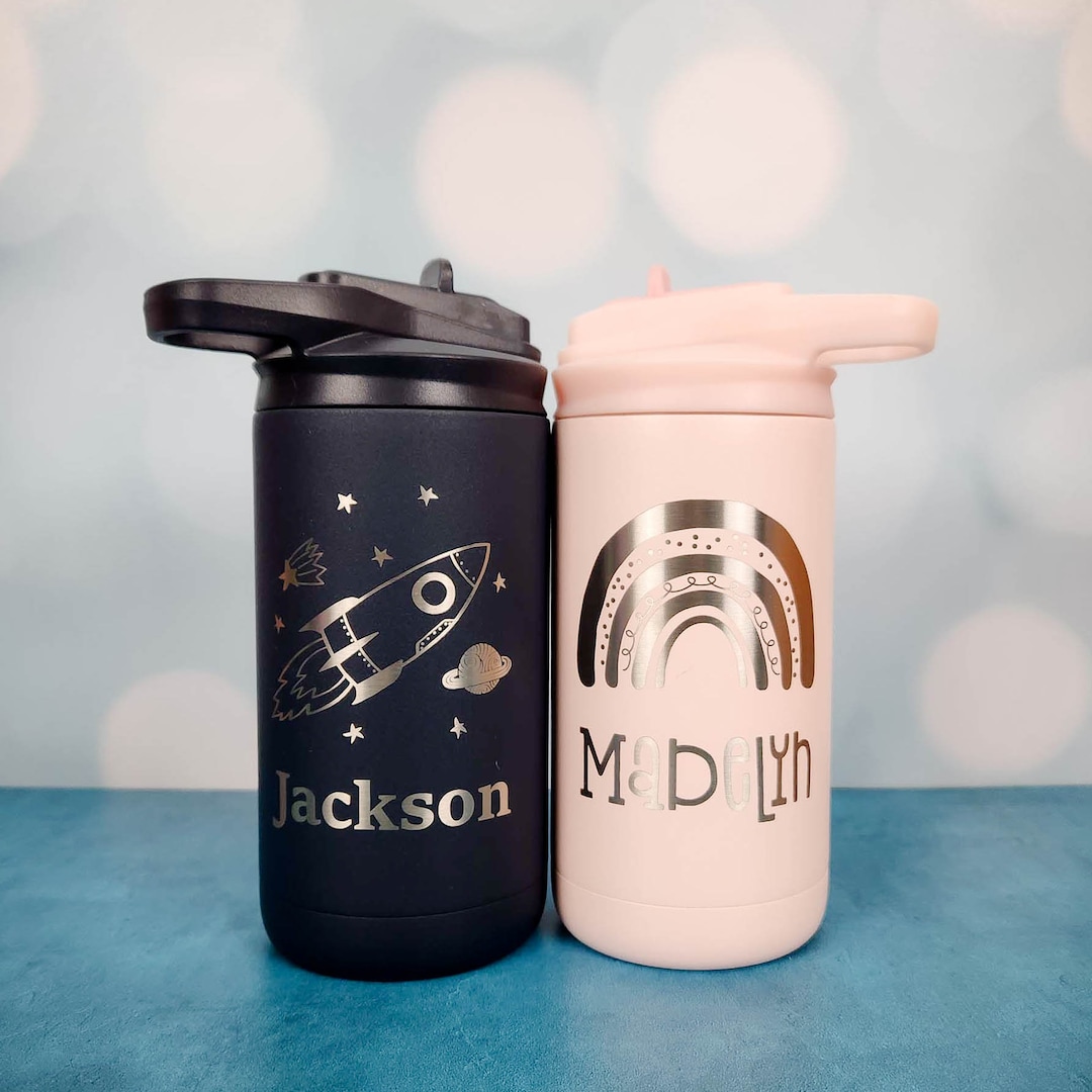 Engraved Kids Water Bottle | Personalized for Kids | Water Bottle With ...
