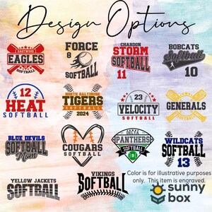 Softball Team Mascot Laser Engraved YETI Rambler Tumbler | Sports Tumblers | Softball | School Fundraising | Booster Club | School Spirit image 5