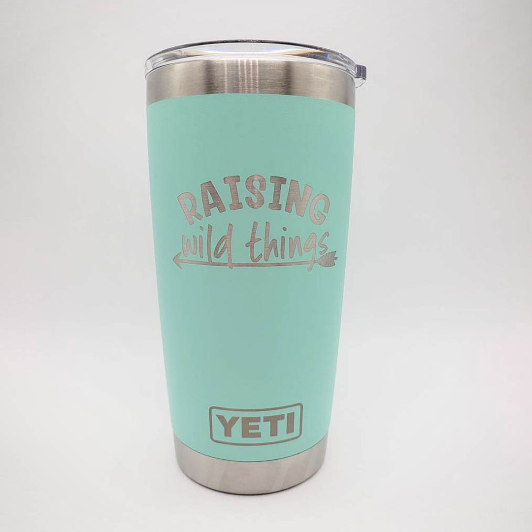 Raising Wild Things Custom Engraved YETI Tumbler - Great Personalized Gift!  – Sunny Box