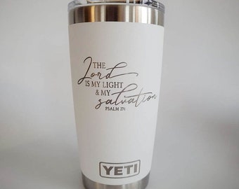 1 Corinthians 13:13 - Custom Scripture Engraved YETI Tumbler – Sunny Box