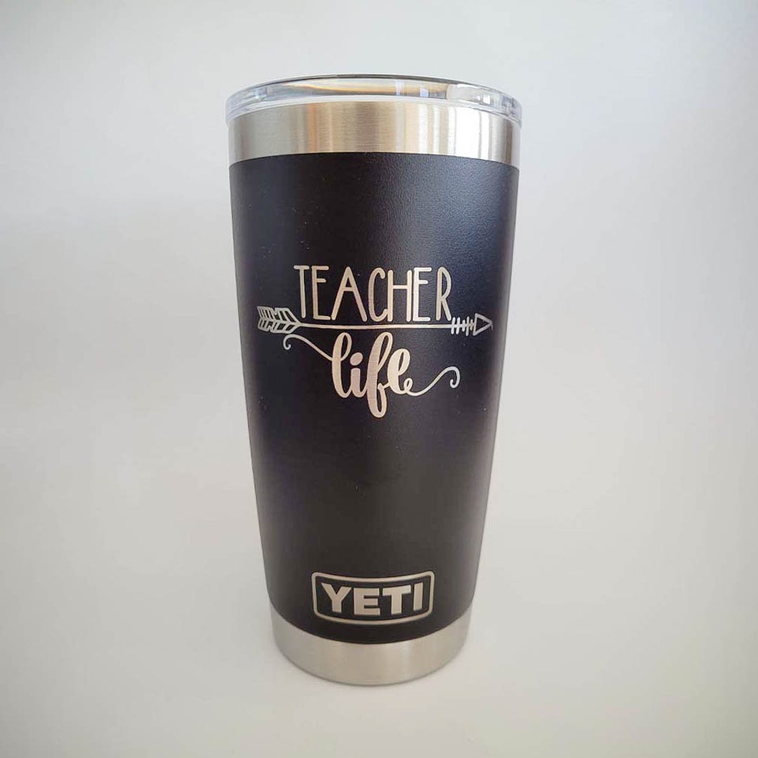 Personalized Teacher Tumbler - Teaching With Flair - Teacher Life - GoDuckee