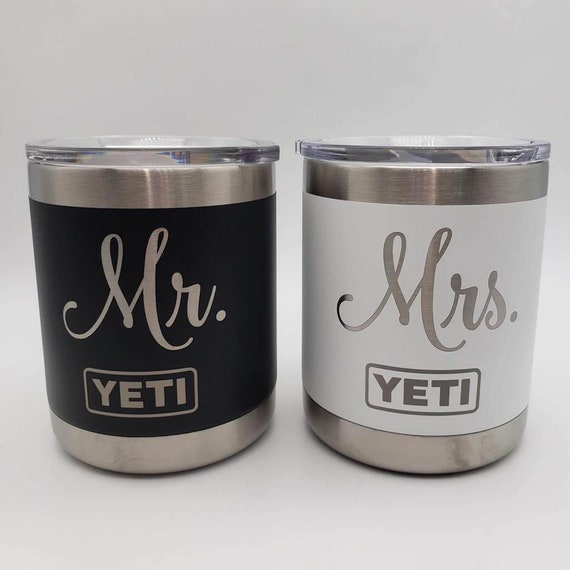 Mr. & Mrs. Engraved YETI Tumblers