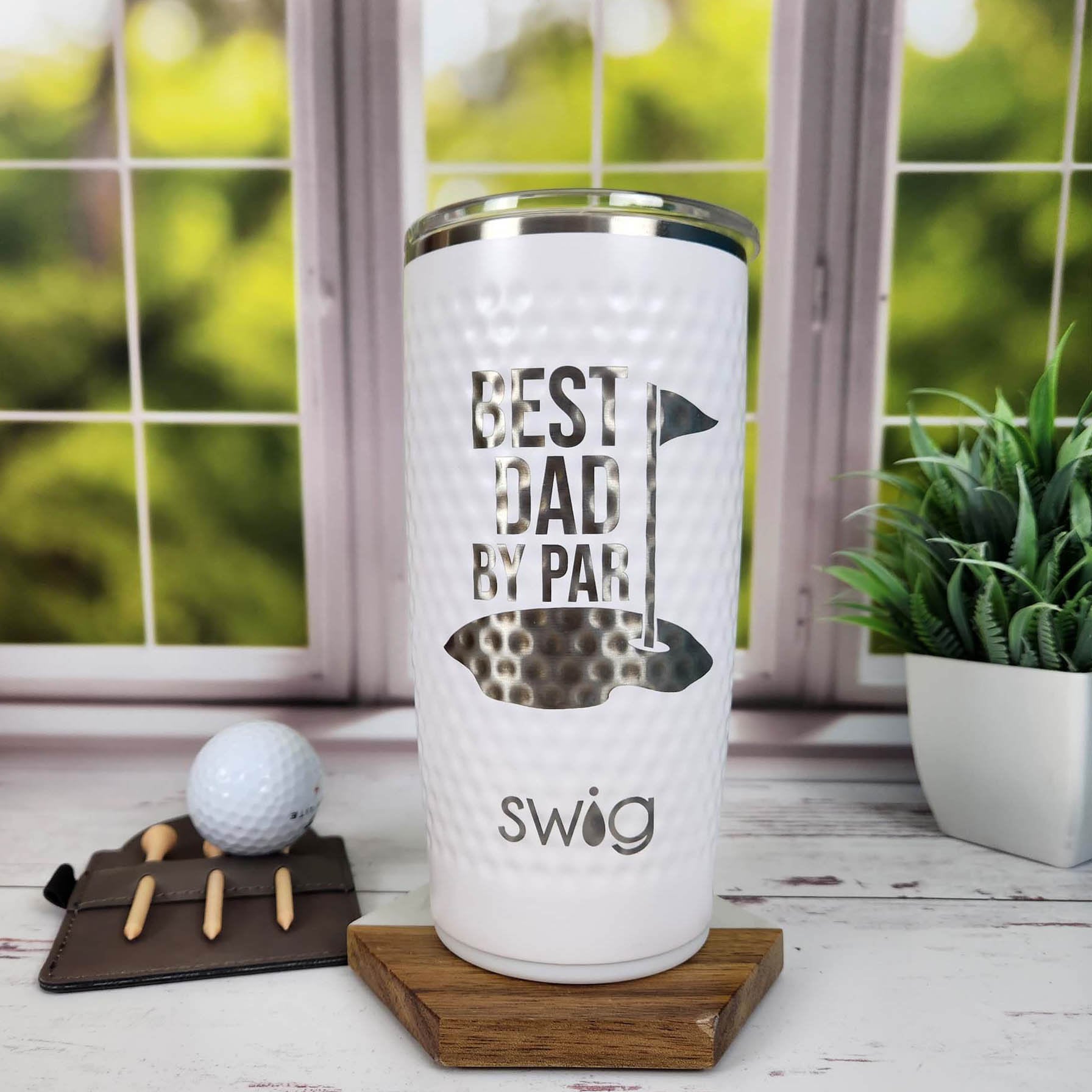 32 Oz. Swig Life(TM) Stainless Steel Golf Tumbler with your logo