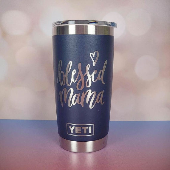 Laser Engraved Authentic Yeti Rambler - COFFEE & JESUS