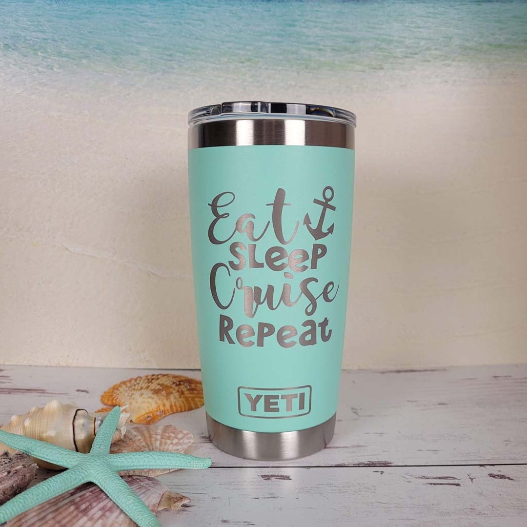 Living On Island Time Engraved Yeti Rambler Tumbler  Beach Mug Vacation  Cruise Girls Trip Resort Lover Gift - Yahoo Shopping