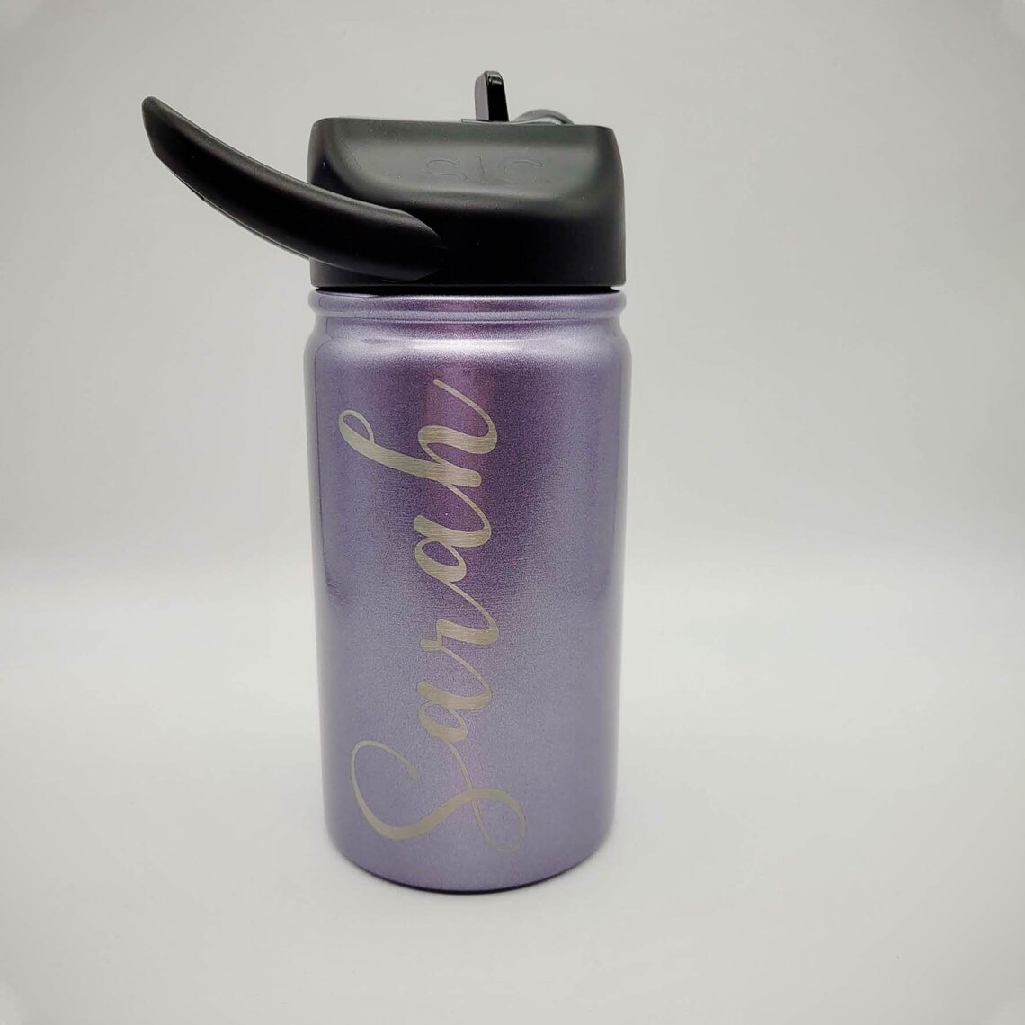 Custom Engraved 12oz SIC Water Bottle | Kids Personalized Water Bottle ...