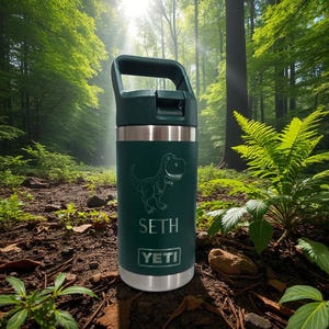 Personalized Engraved YETI Rambler Water Bottle | Kids YETI Water ...