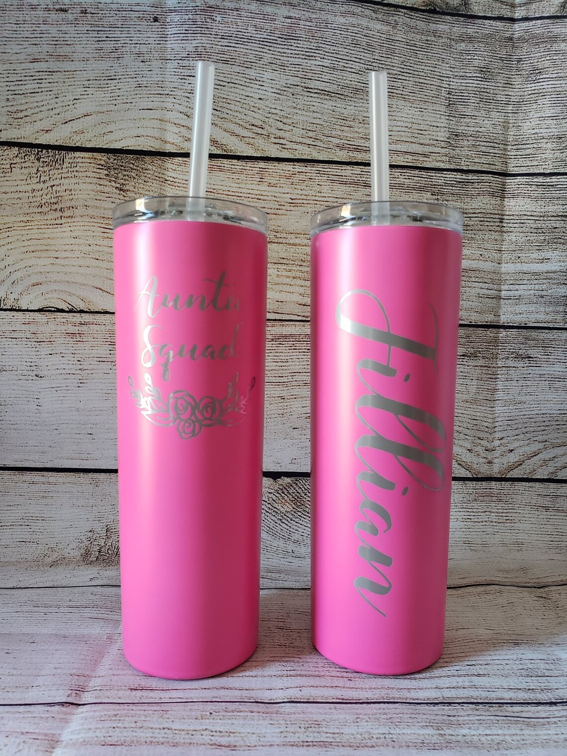 Laser Engraved 20oz Skinny Tumblers Engraved Tumbler Maid Etsy