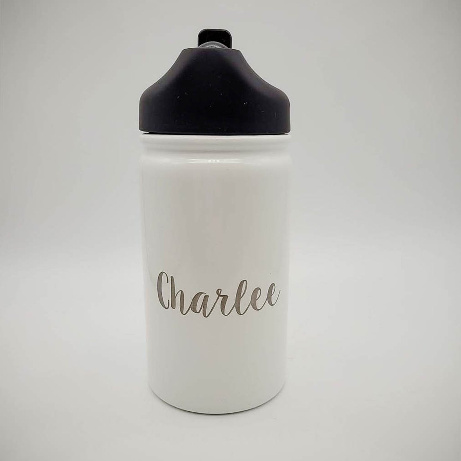 Custom Engraved 12oz SIC Water Bottle | Kids Personalized Water Bottle ...
