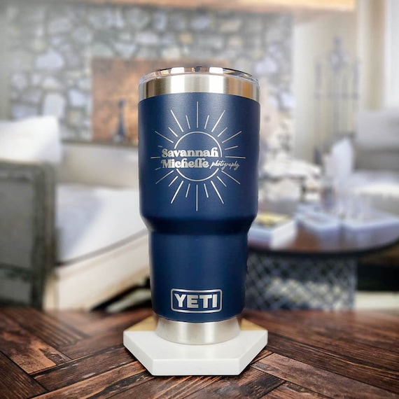 Corporate Gift, Logo Engraved YETI Rambler Tumbler Company Mugs Promotional  Tumblers Custom YETI Fundraising Employee Appreciation 