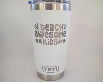 I Teach Awesome Kids - Autism Teacher Personalized YETI – Sunny Box