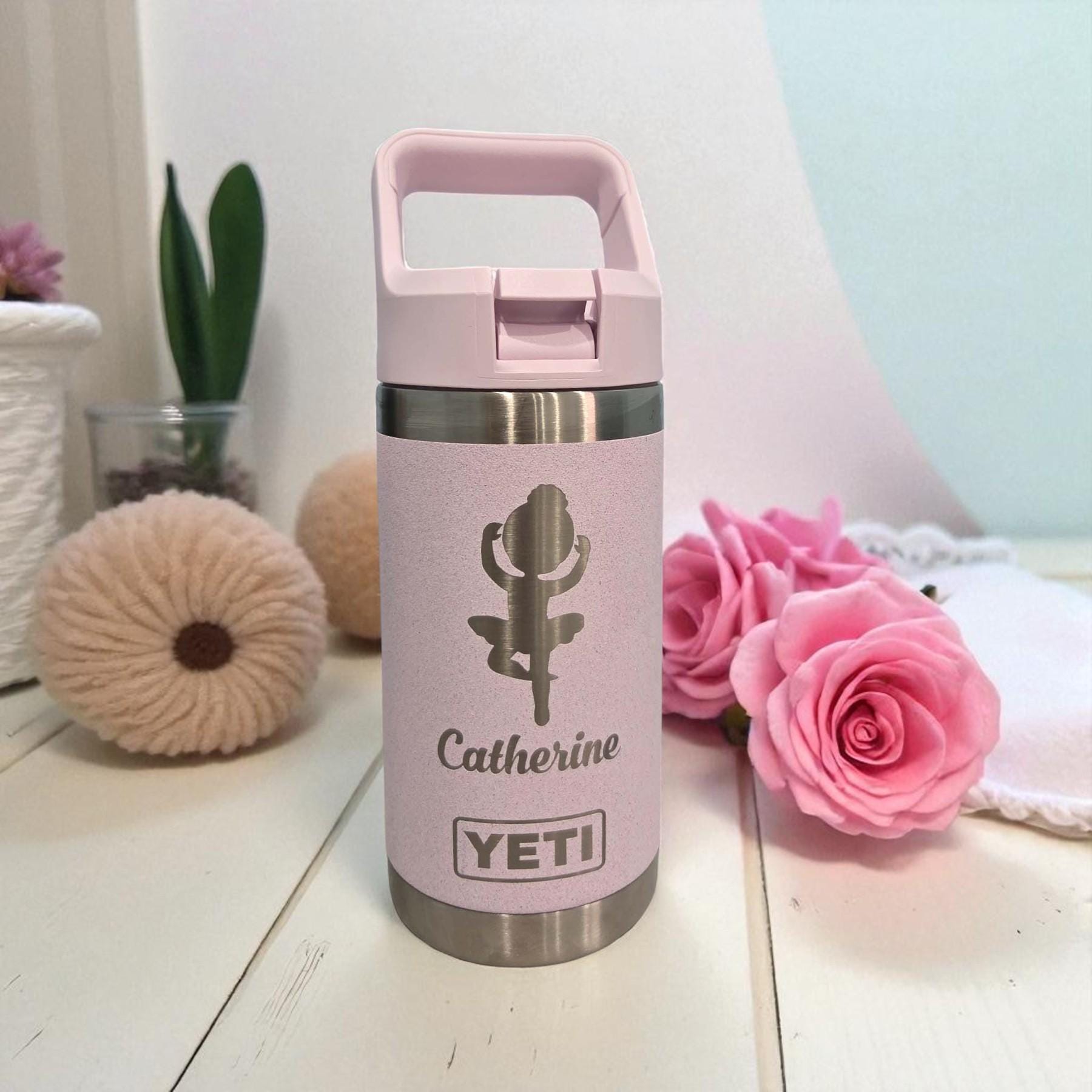 Personalized Engraved YETI Rambler Water Bottle | Kids YETI Water ...