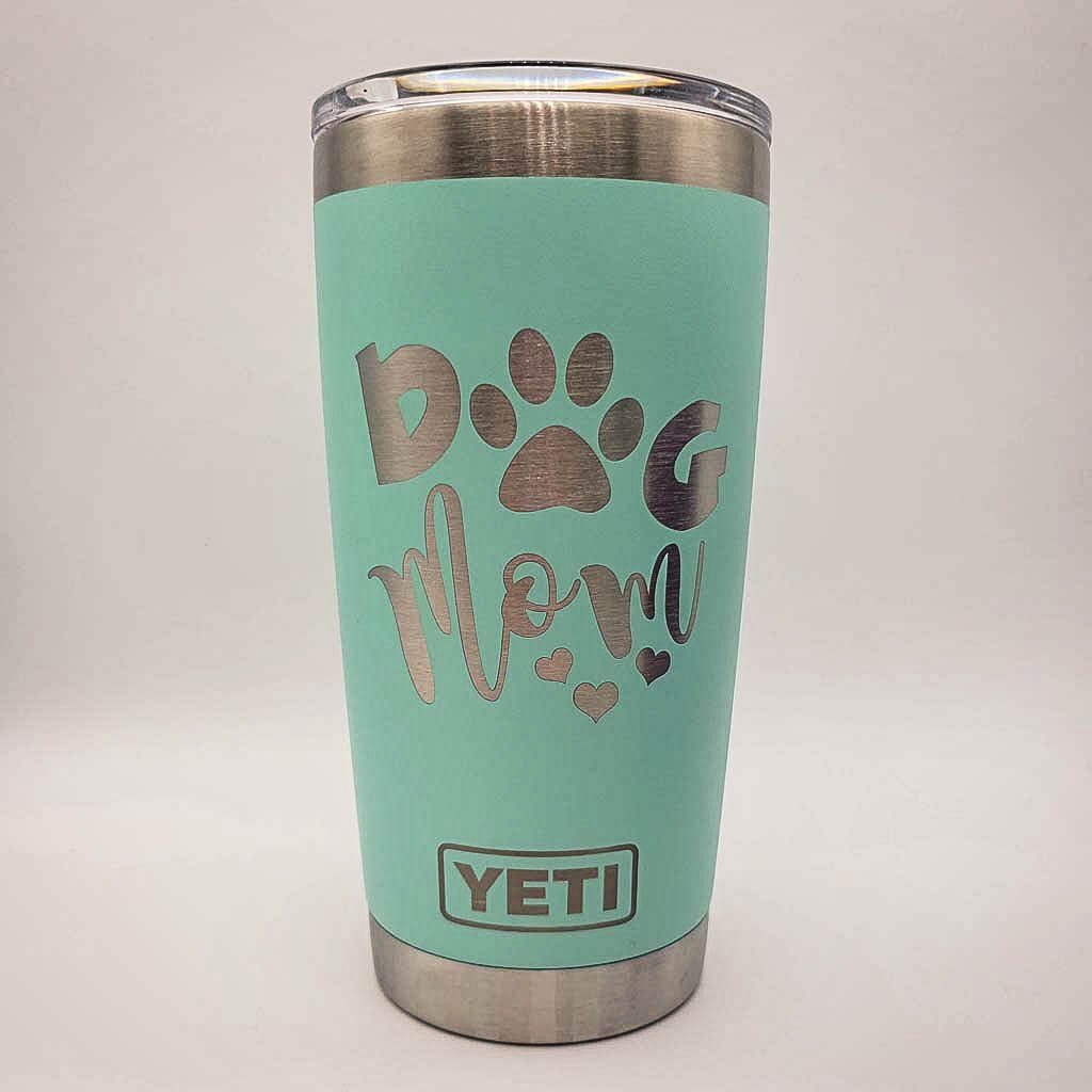 More Dogs Less People - Custom Dog Mom Engraved YETI Tumbler – Sunny Box