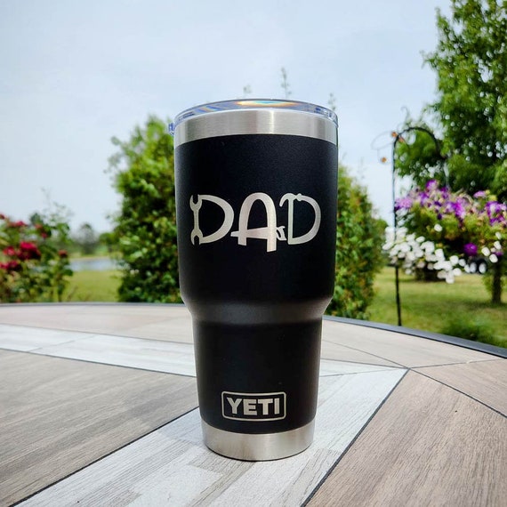 Laser Engraved Authentic YETI Rambler - I'm Not In a Bad Mood