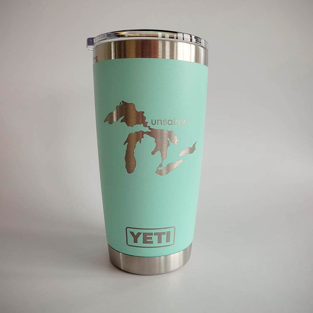 Michigan Unsalted Engraved YETI Rambler Tumbler Michigan -  Denmark