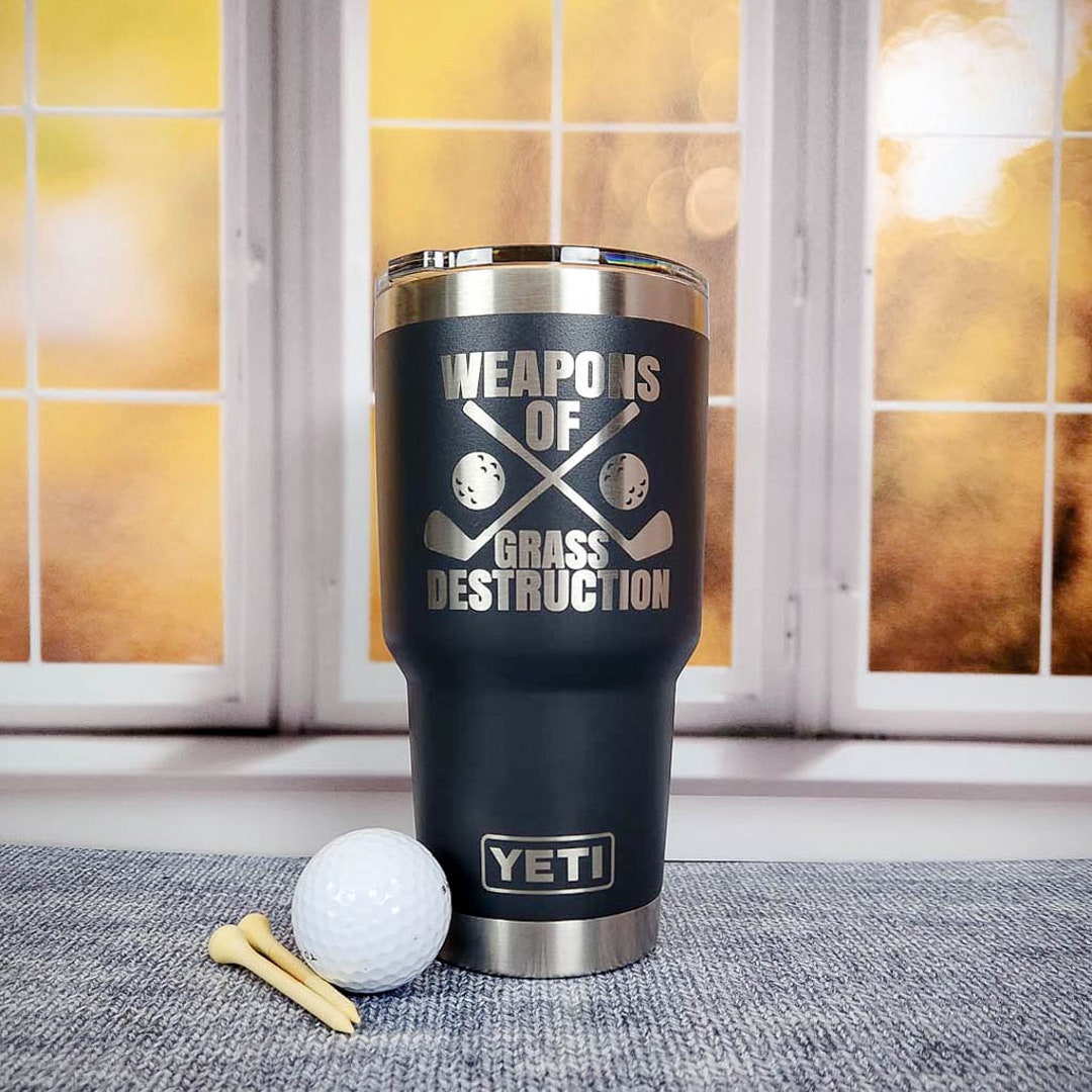 Let's Go Fishing - Custom Engraved Funny Fishing YETI Tumbler