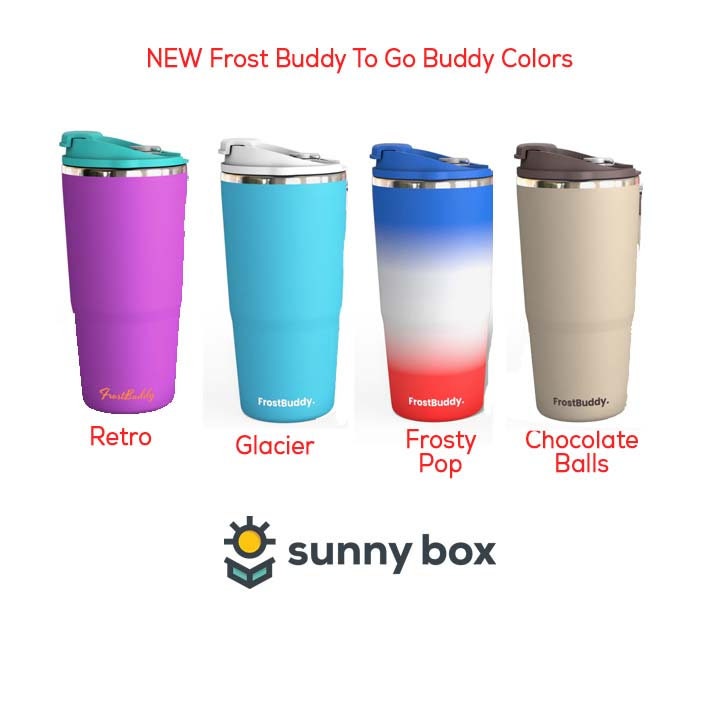 To-Go Buddy | Christmas Edition Fits Small, Medium, Large Iced / Hot Coffee Cups from Major Coffee Chains - Keep Drinks Hot/Cold 12+ Hours | Frost