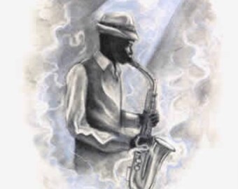 Cool Breeze Print 11 x 14 African American Art