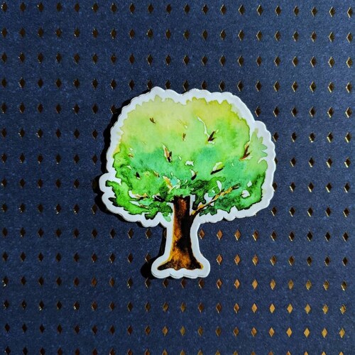 Redwood Tree Vinyl Sticker Laptop Sticker Waterproof Etsy