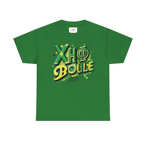 Camiseta da irmandade Chi Eta Phi, camiseta de algodão unissex Boule 2025, camiseta com letras gregas, camiseta gráfica, presente para irmã de irmandade