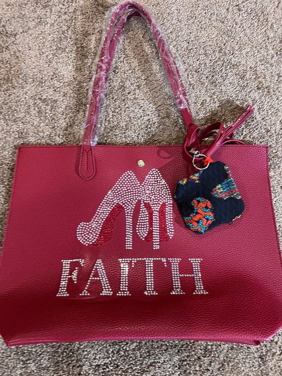 Bling tote bag deals
