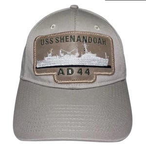 Tan oder Navy USS SHENANDOAH AD 44 Cap