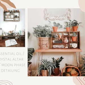 Essential Oil Altar Shelf