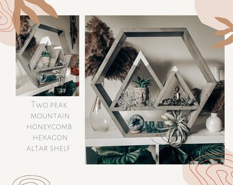 Honeycomb/Hexagon Mountain Shelf