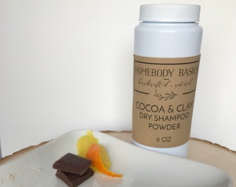 Cocoa and Clay Dry Shampoo Powder