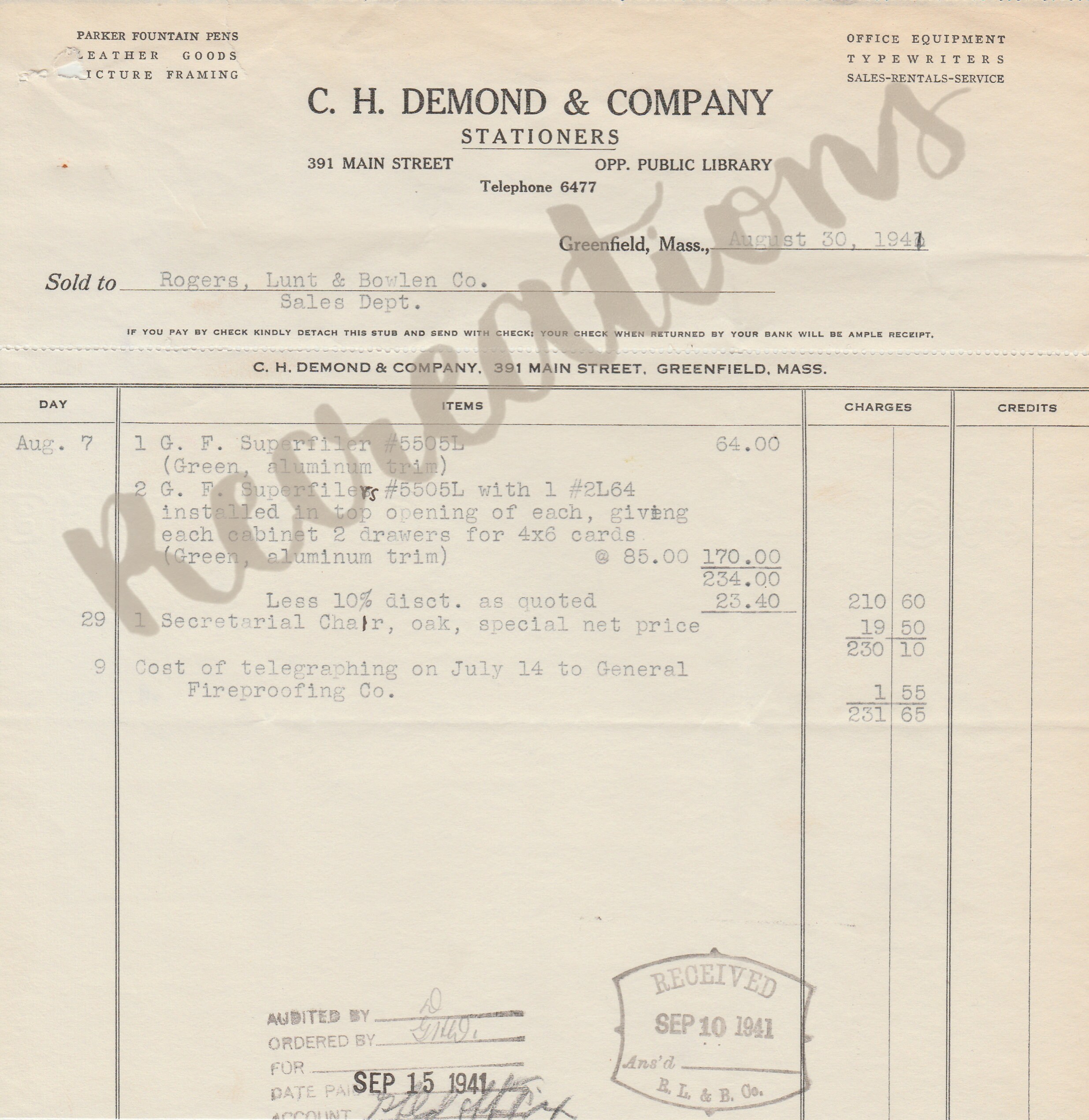 DIGITAL Antique Receipts Pack 1 Etsy Sweden