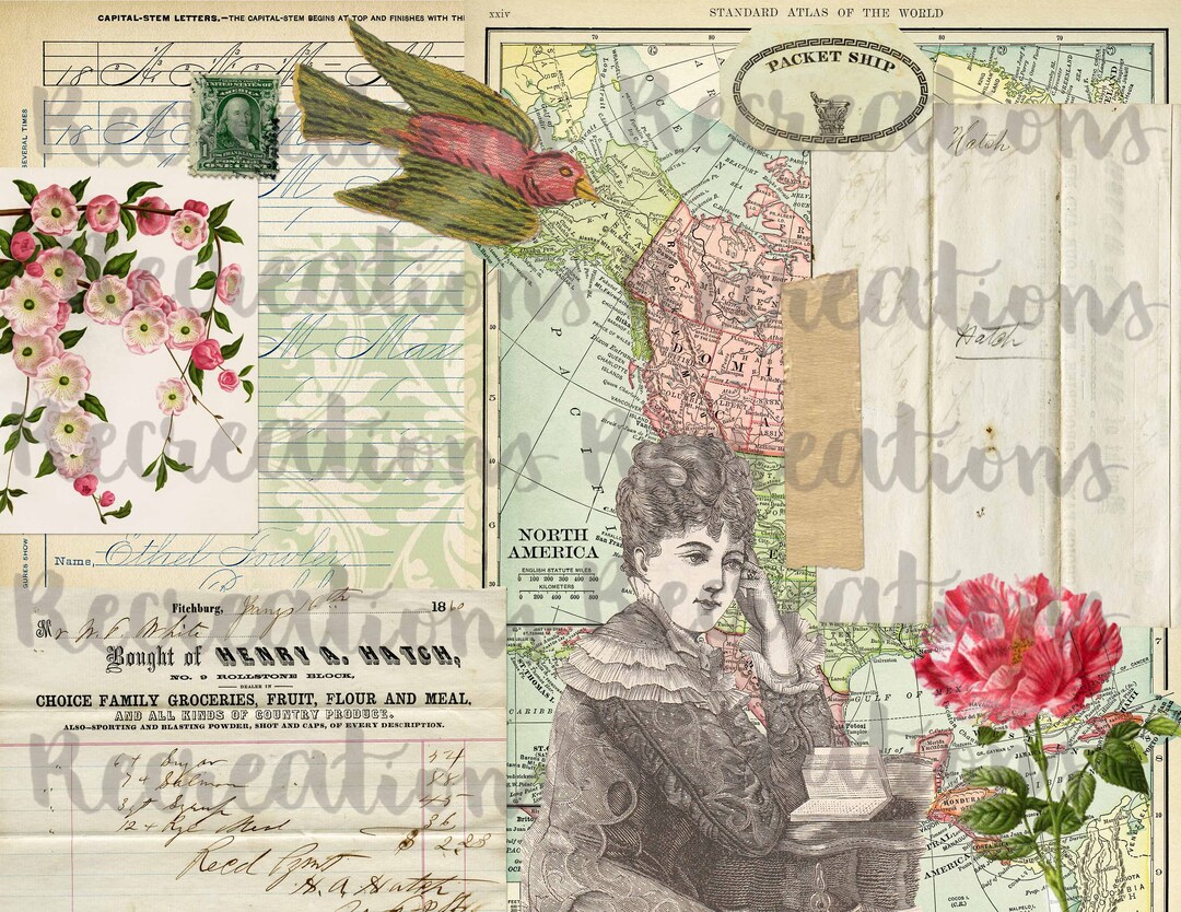 DIGITAL Kit Peterson's Magazine Collage Bundle - Etsy