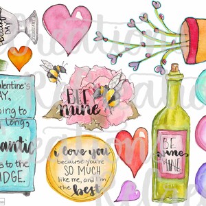 2021 Funky February Journal Stickers DIGITAL only