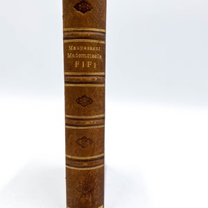 Gue De Maupassant Mademoiselle Fifi 1897 Nouvelle Edition Revue; Paris, Paul Ollendorff 319 Pages (French)