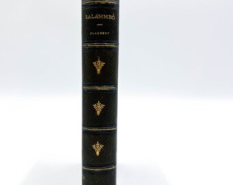 Salammbo by Gustave Flaubert Definitive Edition (Scarce) 1879 Paris; G. Charpentier Editor French Edition