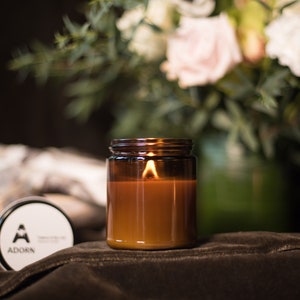 Candle | Black Sea Candle | handcrafted small batch scented wood wick candle