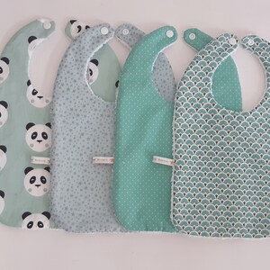 Bavoir Bebe Fille Bavoir Bebe Garcon Lot Bavoirs Fait Main Etsy